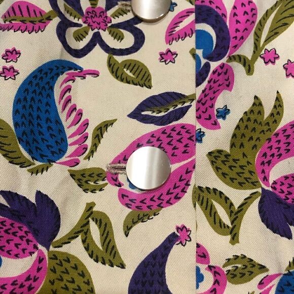 VINTAGE HAND TAILORED PAISLEY BOHO FLORAL MOTIF MAXI LENGTH SKIRT SMALL - Picture 13 of 15